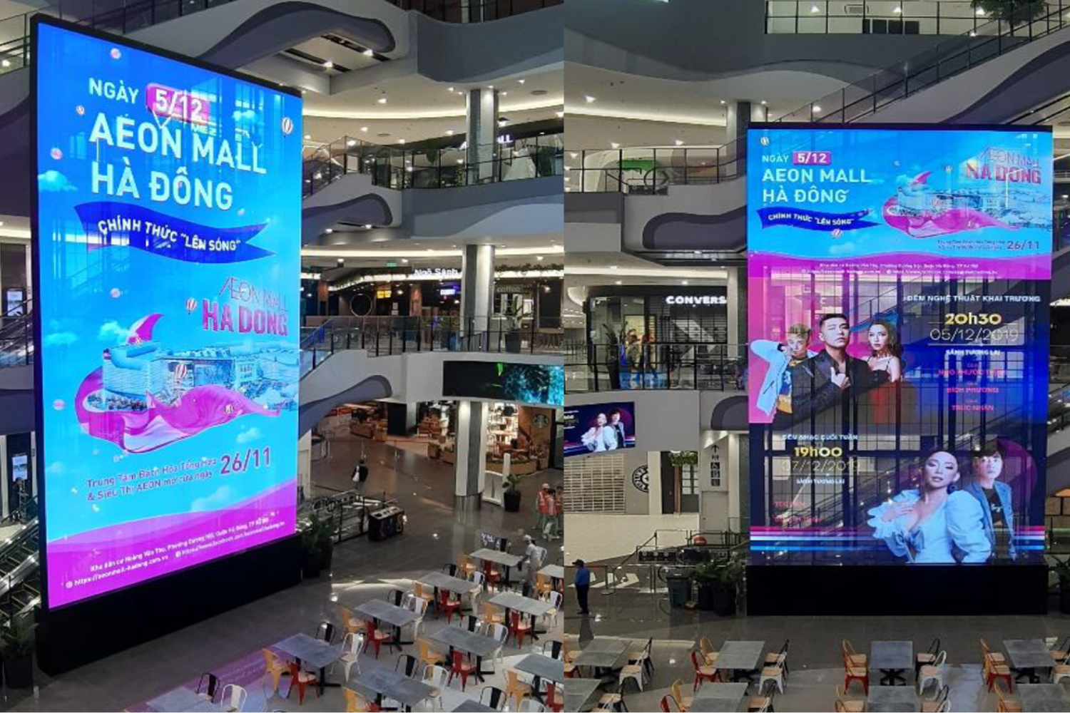 LED Trong Nhà (mall, TTTM)