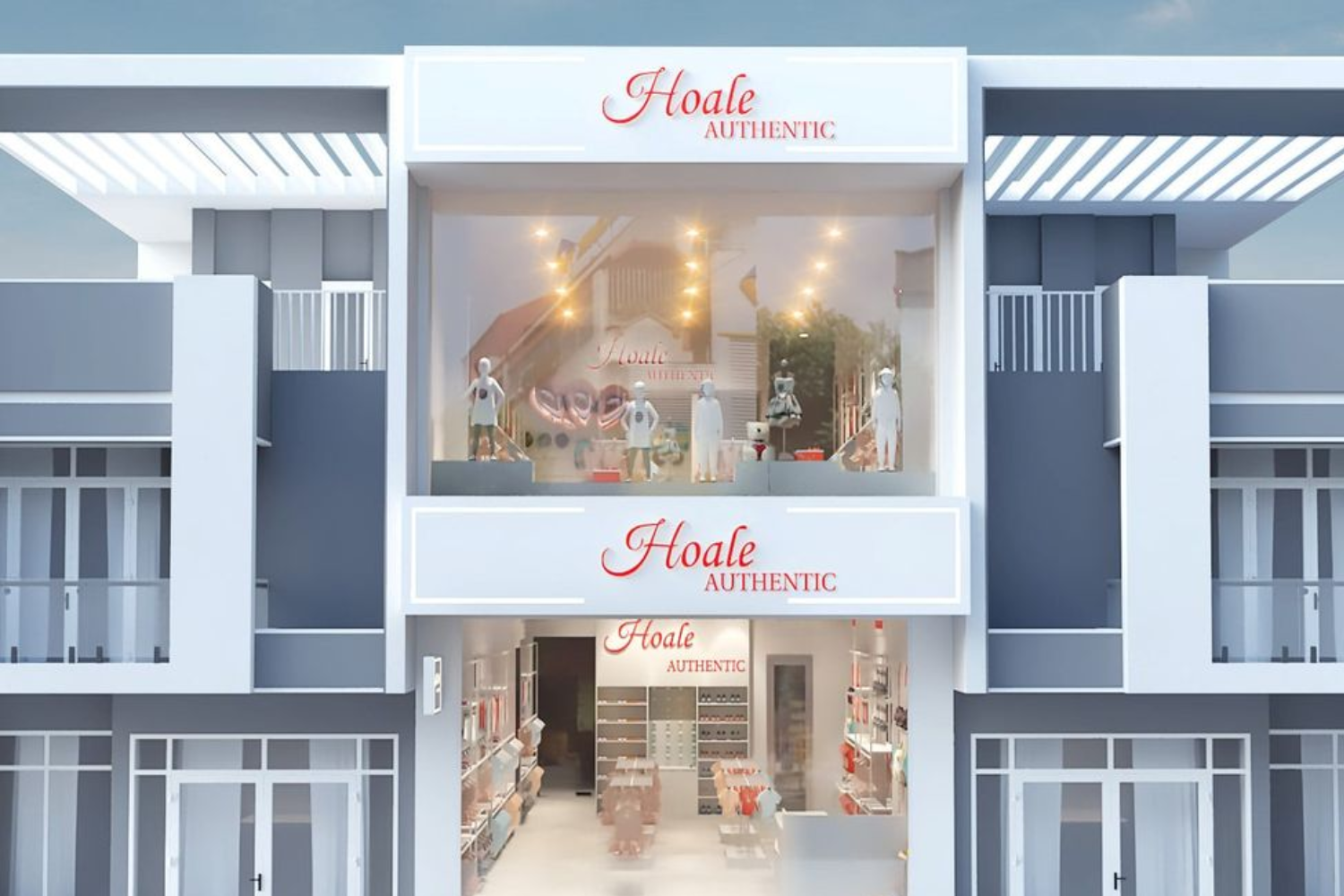 Trang Trí Mặt Tiền Cửa Hàng